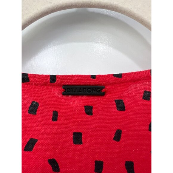 Billabong x Sincerely Jules Wrapped in Love Long Sleeve Wrap Crop Top Size L NEW - Picture 8 of 13